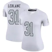 Women's White Legend Cre'Von LeBlanc Las Vegas Color Rush Jersey