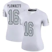 Women's White Legend Jim Plunkett Las Vegas Color Rush Jersey