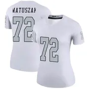 Women's White Legend John Matuszak Las Vegas Color Rush Jersey