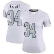 Women's White Legend K.J. Wright Las Vegas Color Rush Jersey