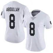 Women's White Limited Ameer Abdullah Las Vegas Vapor Untouchable Jersey