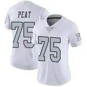 Women's White Limited Andrus Peat Las Vegas Color Rush Jersey