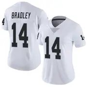 Women's White Limited Carter Bradley Las Vegas Vapor Untouchable Jersey