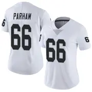 Women's White Limited Dylan Parham Las Vegas Vapor Untouchable Jersey