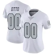 Women's White Limited Jim Otto Las Vegas Color Rush Jersey