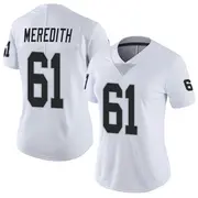 Women's White Limited Jordan Meredith Las Vegas Vapor Untouchable Jersey