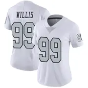 Women's White Limited Jordan Willis Las Vegas Color Rush Jersey