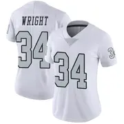 Women's White Limited K.J. Wright Las Vegas Color Rush Jersey