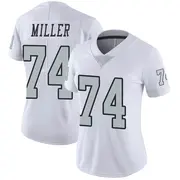 Women's White Limited Kolton Miller Las Vegas Color Rush Jersey