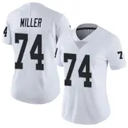 Women's White Limited Kolton Miller Las Vegas Vapor Untouchable Jersey