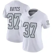 Women's White Limited Lester Hayes Las Vegas Color Rush Jersey