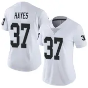 Women's White Limited Lester Hayes Las Vegas Vapor Untouchable Jersey