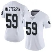 Women's White Limited Luke Masterson Las Vegas Vapor Untouchable Jersey