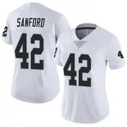 Women's White Limited Phalen Sanford Las Vegas Vapor Untouchable Jersey