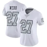 Women's White Limited Sam Webb Las Vegas Color Rush Jersey