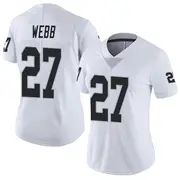 Women's White Limited Sam Webb Las Vegas Vapor Untouchable Jersey