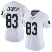 Women's White Limited Ted Hendricks Las Vegas Vapor Untouchable Jersey