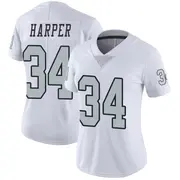 Women's White Limited Thomas Harper Las Vegas Color Rush Jersey