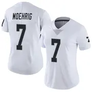 Women's White Limited Tre'von Moehrig Las Vegas Vapor Untouchable Jersey