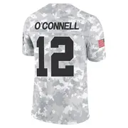 Youth Arctic Camo Limited Aidan O'Connell Las Vegas 2024 Salute to Service Jersey