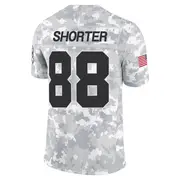 Youth Arctic Camo Limited Justin Shorter Las Vegas 2024 Salute to Service Jersey