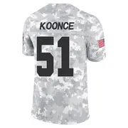 Youth Arctic Camo Limited Malcolm Koonce Las Vegas 2024 Salute to Service Jersey