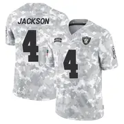 Youth Arctic Camo Limited Shedrick Jackson Las Vegas 2024 Salute to Service Jersey