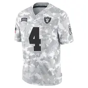 Youth Arctic Camo Limited Shedrick Jackson Las Vegas 2024 Salute to Service Jersey