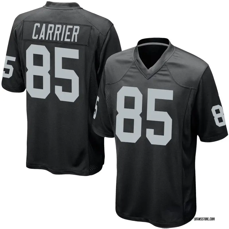 Youth Black Game Derek Carrier Las Vegas Team Color Jersey