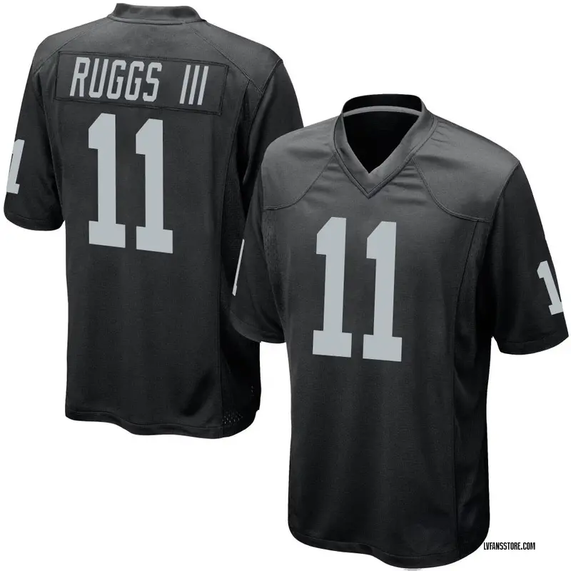 Youth Black Game Henry Ruggs III Las Vegas Team Color Jersey