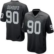 Youth Black Game Ovie Oghoufo Las Vegas Team Color Jersey