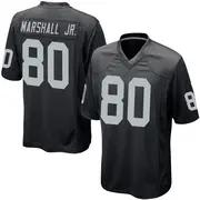 Youth Black Game Terrace Marshall Jr. Las Vegas Team Color Jersey