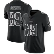 Youth Black Impact Limited Brock Bowers Las Vegas Jersey