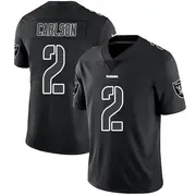 Youth Black Impact Limited Daniel Carlson Las Vegas Jersey