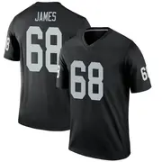 Youth Black Legend Andre James Las Vegas Jersey