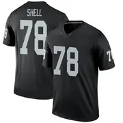 Youth Black Legend Art Shell Las Vegas Jersey