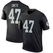 Youth Black Legend Brandon Smith Las Vegas Jersey