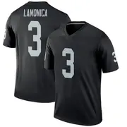 Youth Black Legend Daryle Lamonica Las Vegas Jersey