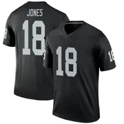 Youth Black Legend Jack Jones Las Vegas Jersey