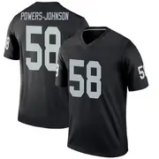 Youth Black Legend Jackson Powers-Johnson Las Vegas Jersey