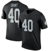 Youth Black Legend Jaydon Grant Las Vegas Jersey