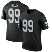 Youth Black Legend Jordan Willis Las Vegas Jersey