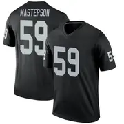 Youth Black Legend Luke Masterson Las Vegas Jersey