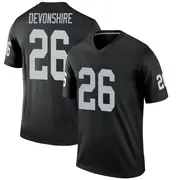 Youth Black Legend M.J. Devonshire Las Vegas Jersey