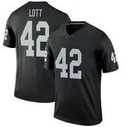 Youth Black Legend Ronnie Lott Las Vegas Jersey