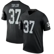 Youth Black Legend Trey Taylor Las Vegas Jersey