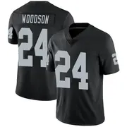 Youth Black Limited Charles Woodson Las Vegas Team Color Vapor Untouchable Jersey