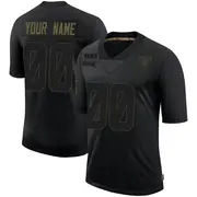 Youth Black Limited Custom Las Vegas 2020 Salute To Service Jersey