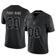 Youth Black Limited Custom Las Vegas Reflective Jersey