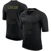 Youth Black Limited Daniel Carlson Las Vegas 2020 Salute To Service Jersey